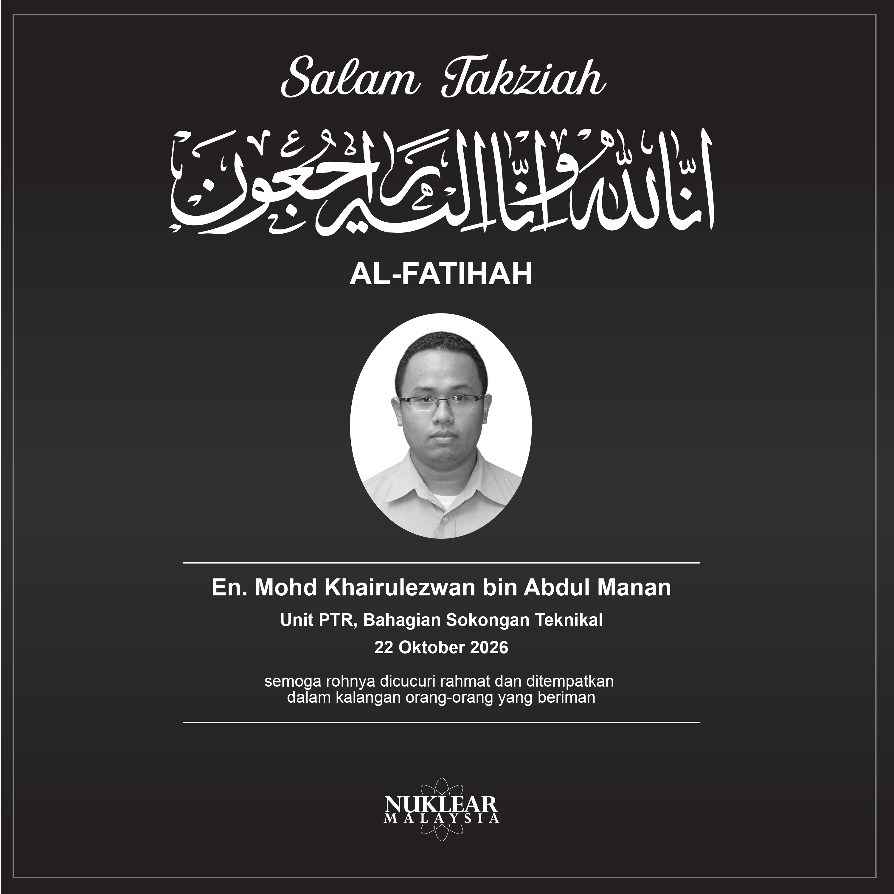 Salam Takziah